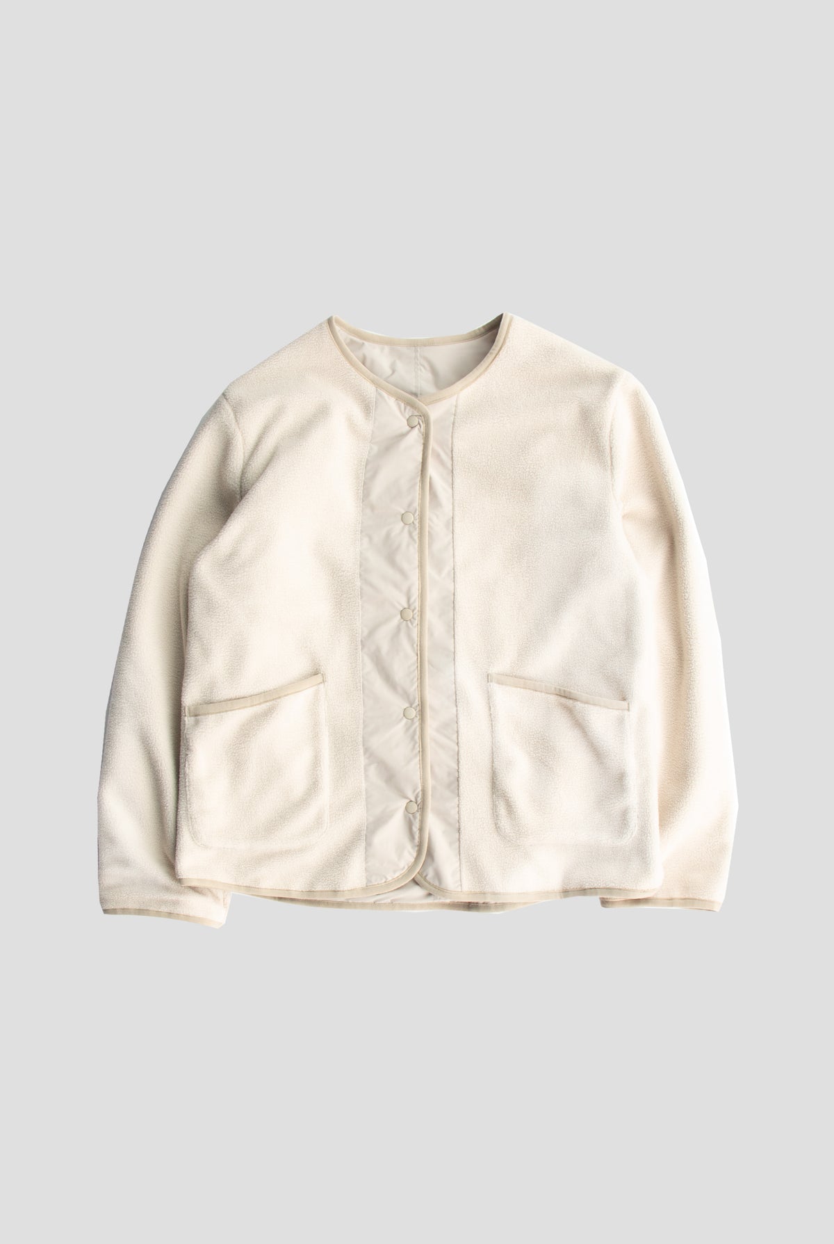 Reversible Sherpa Fleece Cardigan