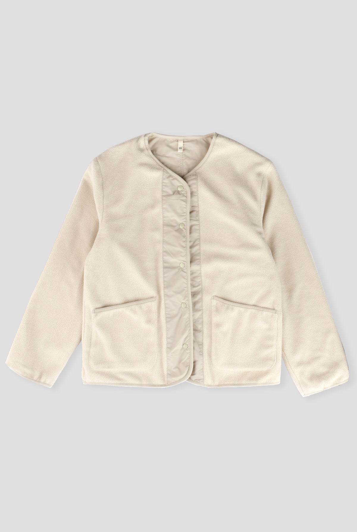 Reversible Sherpa Fleece Cardigan