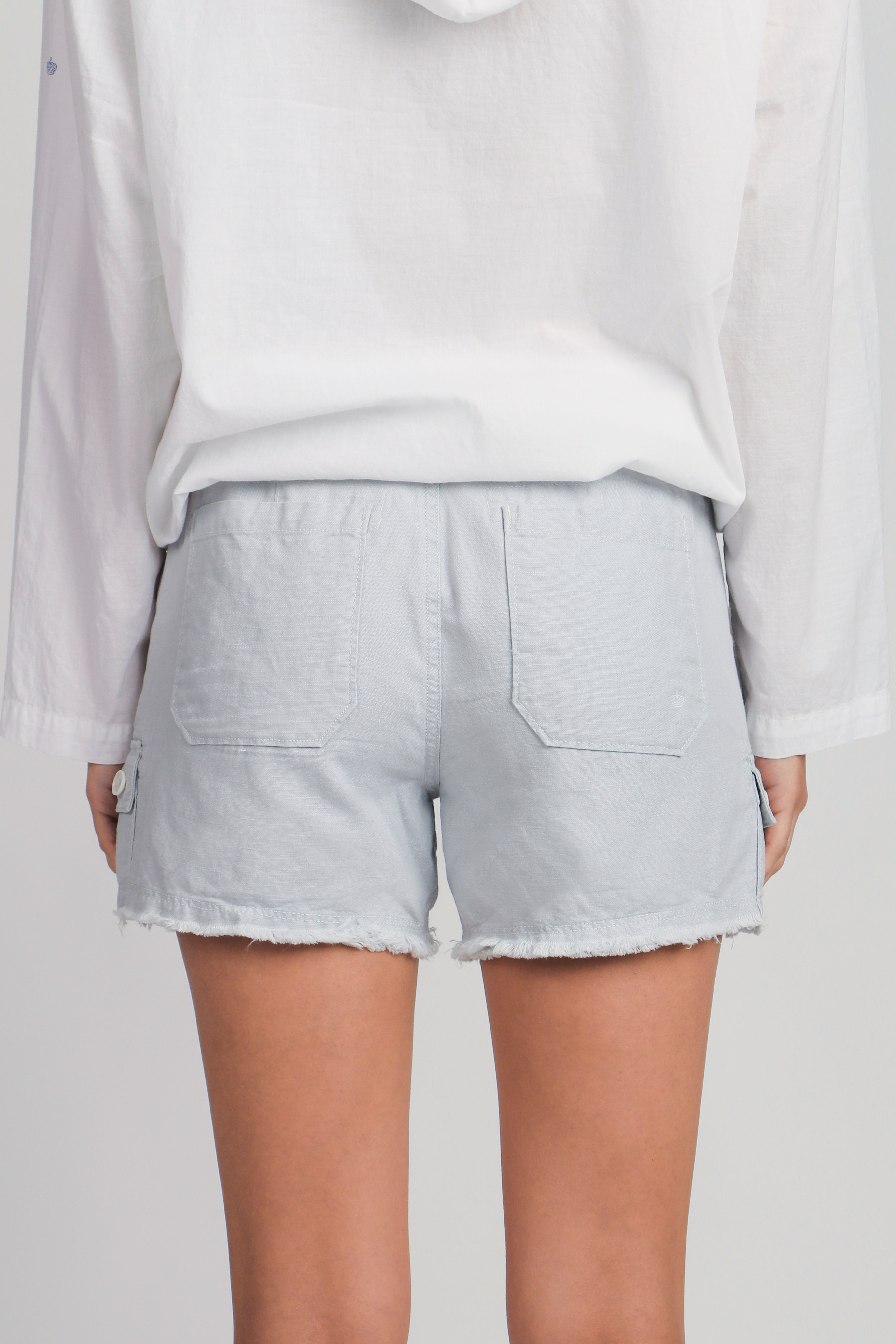 Linen Cotton Drill Short