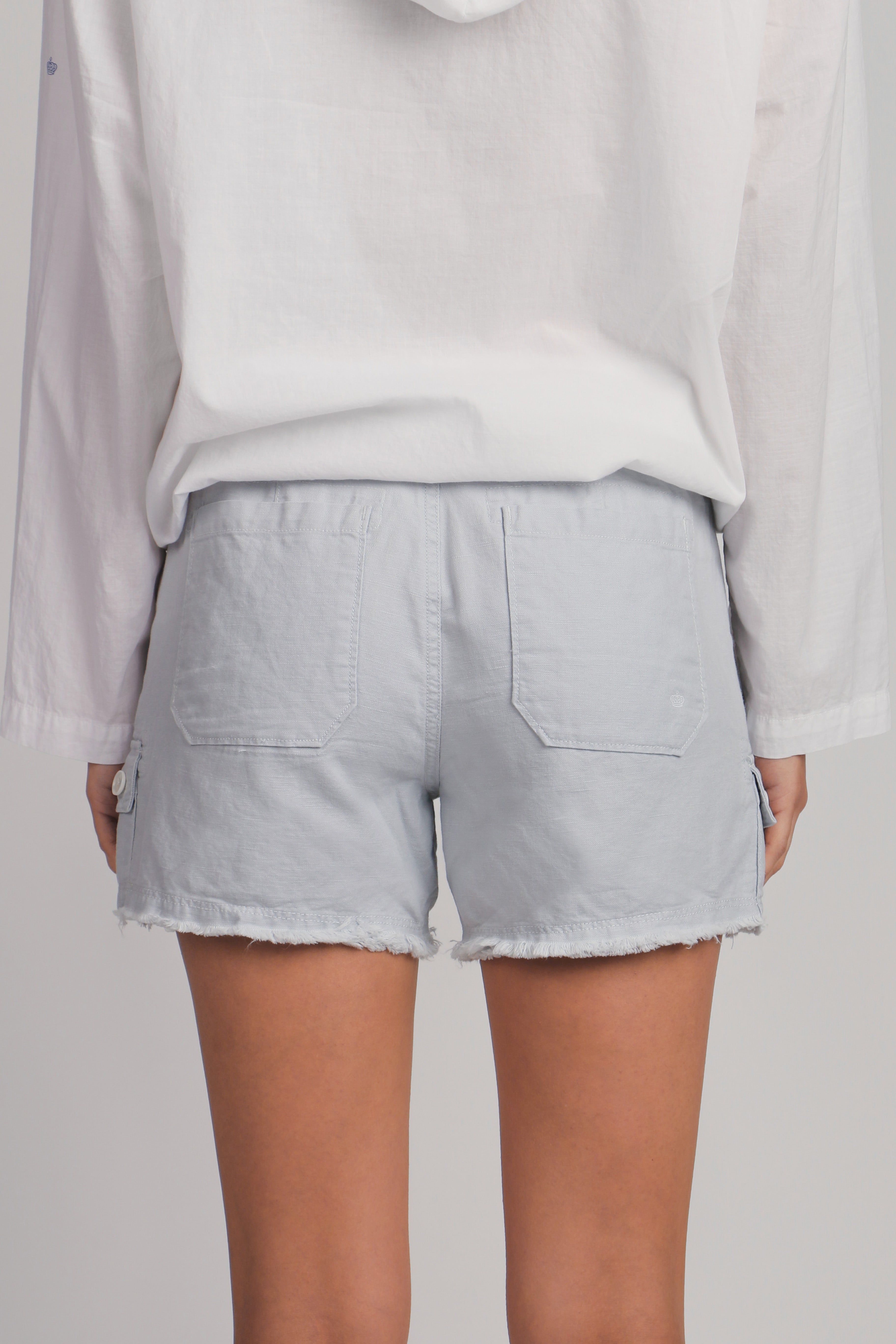 Linen Cotton Drill Short