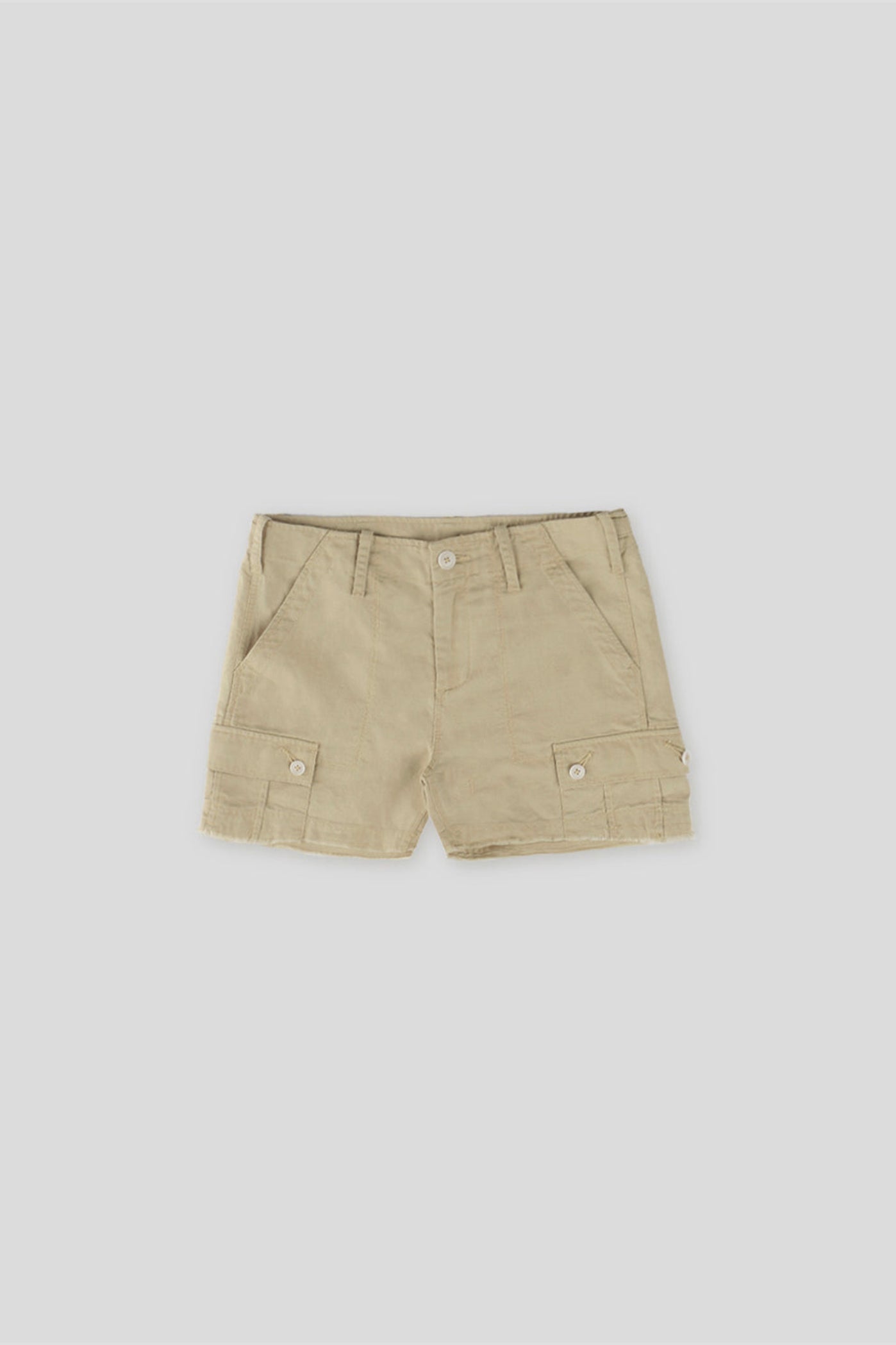 Linen Cotton Drill Short