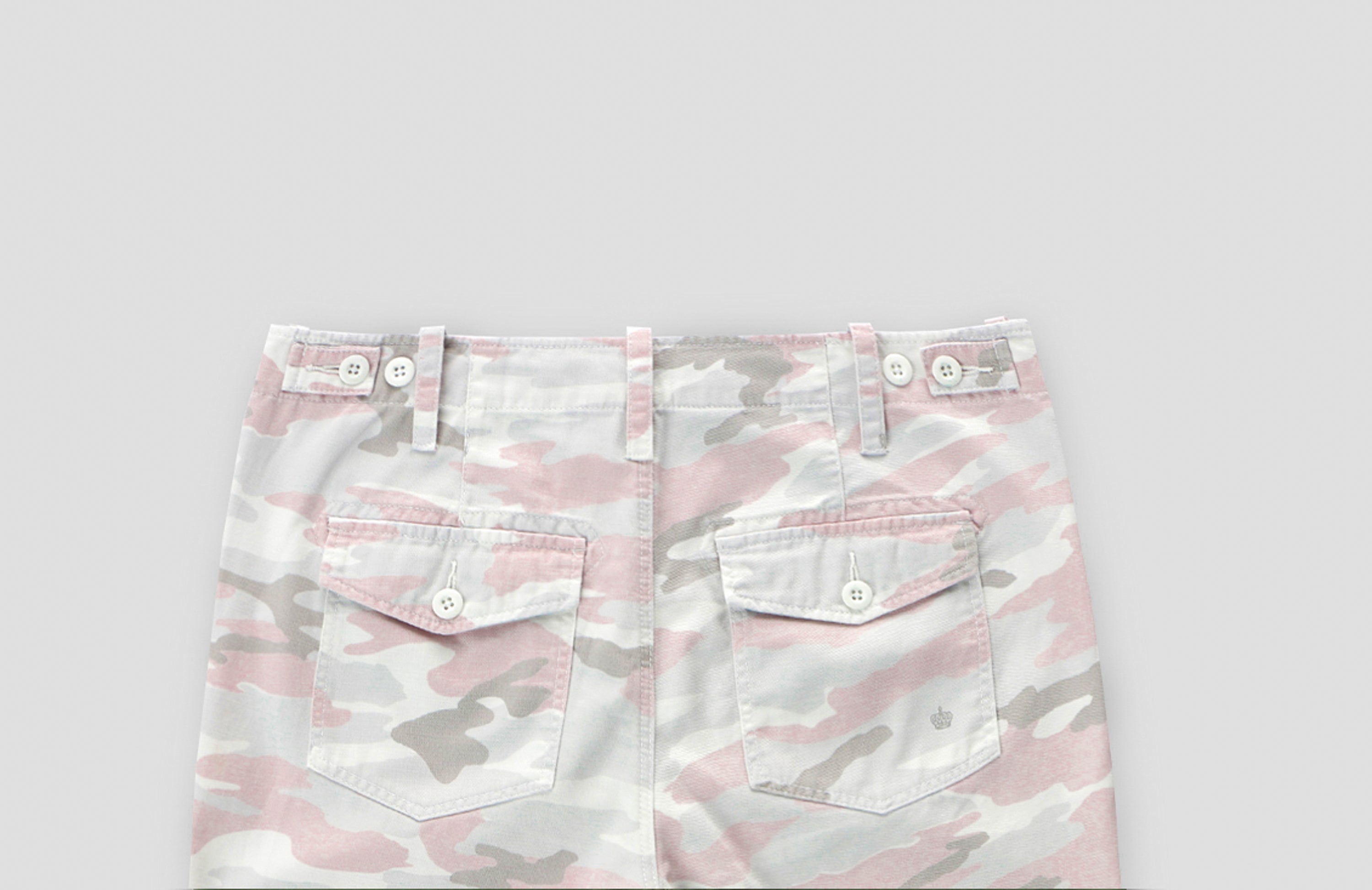 Camo Surplus Raw Hem